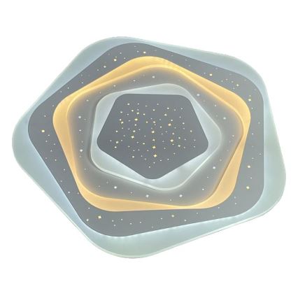 LED Dimbart takarmatur i tak 105W 230V 3000-6500K + fjärrkontroll