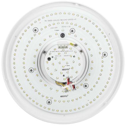 LED Dimbart takarmatur LED/60W/230V 3000K/4000K/6500K Ø 50 cm + fjärrkontroll