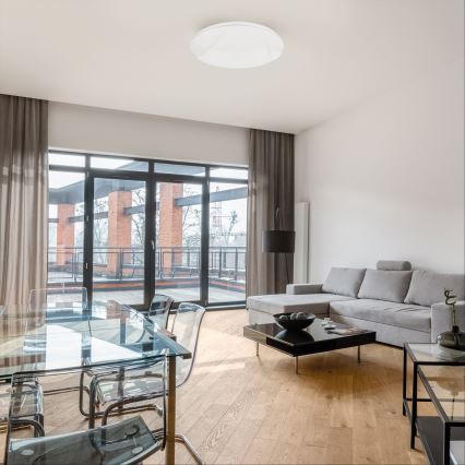 LED Dimbart takarmatur ALLISTER LED/50W/230V 3000-6000K + fjärrkontroll