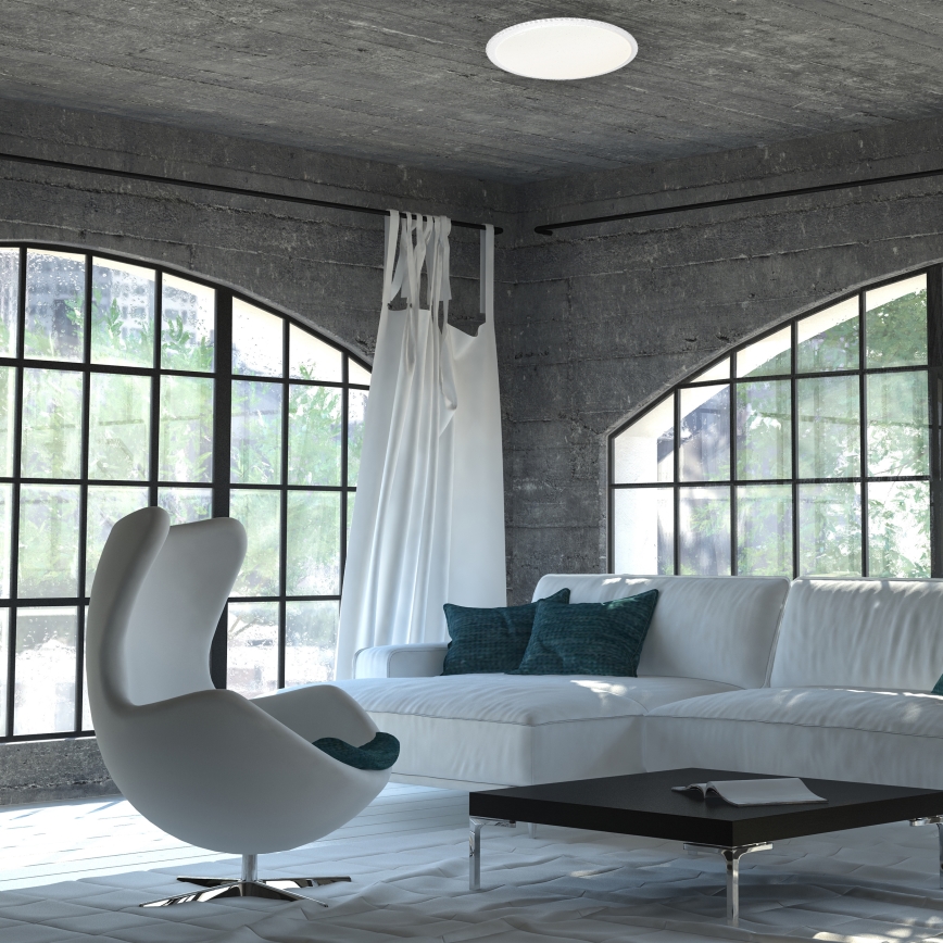 Dimbar LED-takarmatur CRUZ LED/40W/230V 2000lm + fjärrkontroll