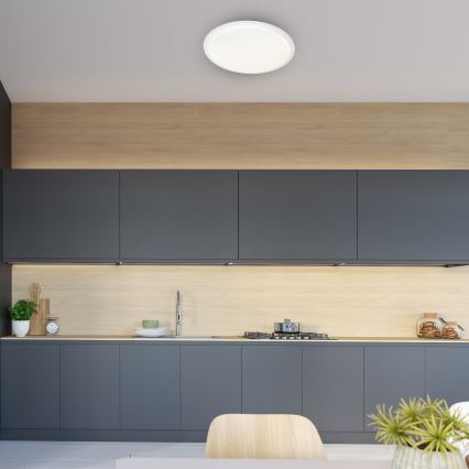 LED dimbar taklampa CRUZ med fjärrkontroll LED/66W/230V 3300lm