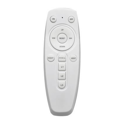 LED Dimbart takarmatur FLORANCE 2xLED/30W/230V + fjärrkontroll