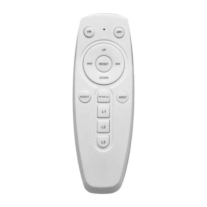 LED Dimbart takarmatur FLORANCE 2xLED/30W/230V + fjärrkontroll