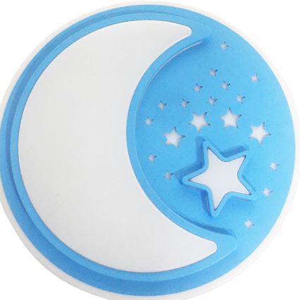 LED Dimbar taklampa för barn NOTTE LED/40W/230V + fjärrkontroll