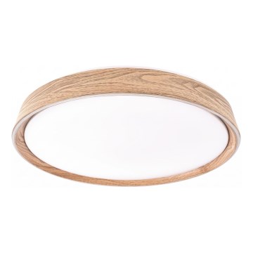 LED dimbar taklampa ILVI LED/45W/230V 2700-6500K diam. 50 cm beige + fjärrkontroll