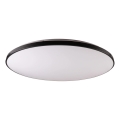 LED dimbar taklampa KERN LED/100W/230V 3000/4000/6000K Ø 100 cm svart + fjärrkontroll