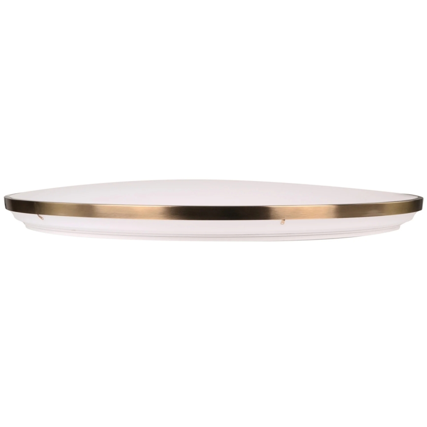 Dimbar LED-takarmatur KERN LED/80W/230V 3000/4000/6000K Ø 80 cm, guld, med fjärrkontroll