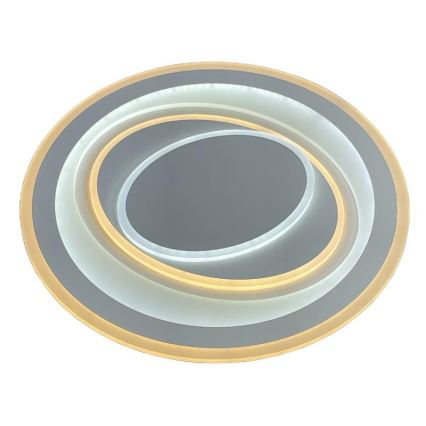 LED Dimbart takarmatur för tak LED/100W/230V 3000-6500K + fjärrkontroll