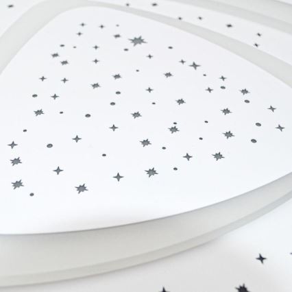 LED Dimbart takarmatur i tak 105W 230V 3000-6500K + fjärrkontroll