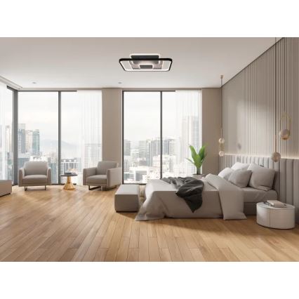 LED Dimbar taklampa LED/110W/230V 3000-6500K vit + fjärrkontroll