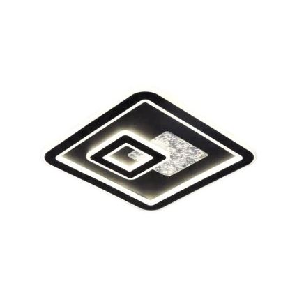 LED Dimbar taklampa LED/110W/230V 3000-6500K svart + fjärrkontroll