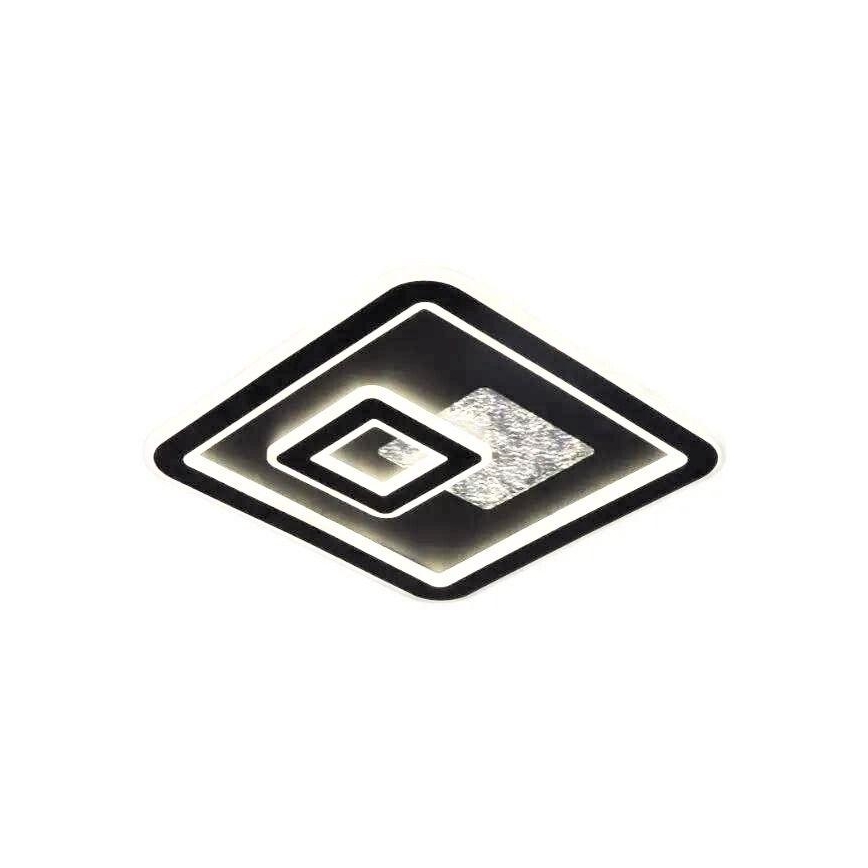 LED Dimbar taklampa LED/110W/230V 3000-6500K svart + fjärrkontroll