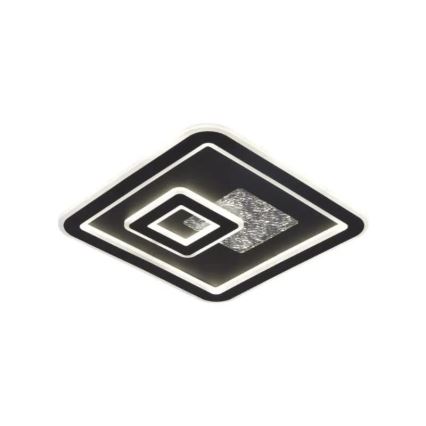 LED Dimbar taklampa LED/110W/230V 3000-6500K svart + fjärrkontroll