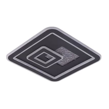 LED Dimbar taklampa LED/110W/230V 3000-6500K svart + fjärrkontroll