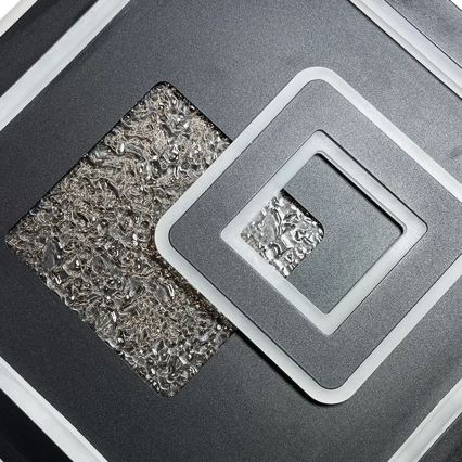 LED Dimbar taklampa LED/110W/230V 3000-6500K svart + fjärrkontroll