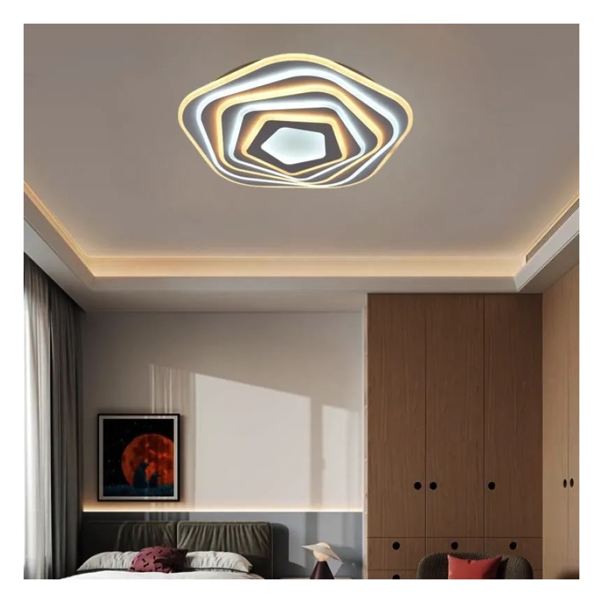 LED Dimbart takarmatur i tak 125W/230V 3000-6500K + fjärrkontroll