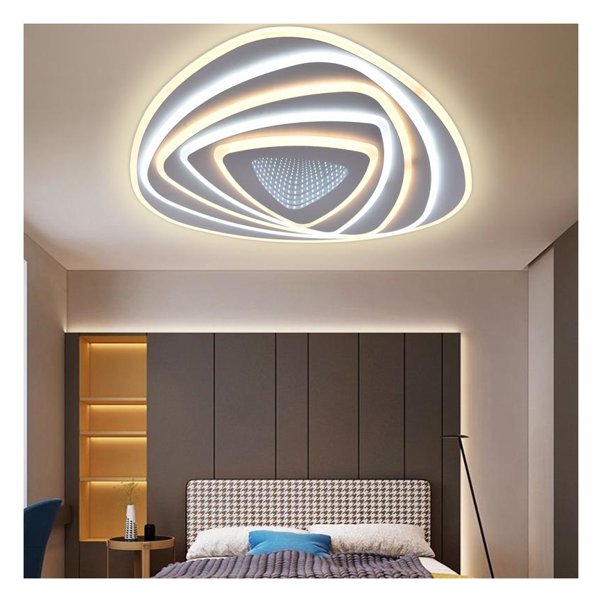 LED Dimbart takarmatur i tak 130W/230V 3000-6500K + fjärrkontroll