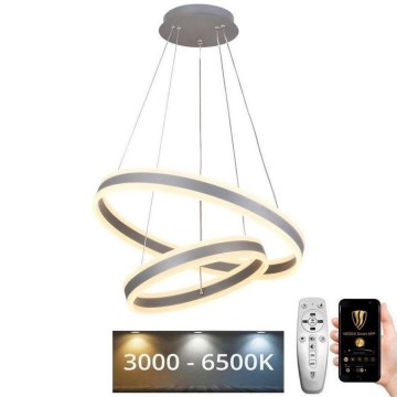 LED Dimbar taklampa LED/135W/230V 3000-6500K Ø 60 cm + fjärrkontroll