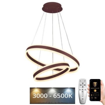 LED Dimbar taklampa LED/135W/230V 3000-6500K Ø 60 cm + fjärrkontroll