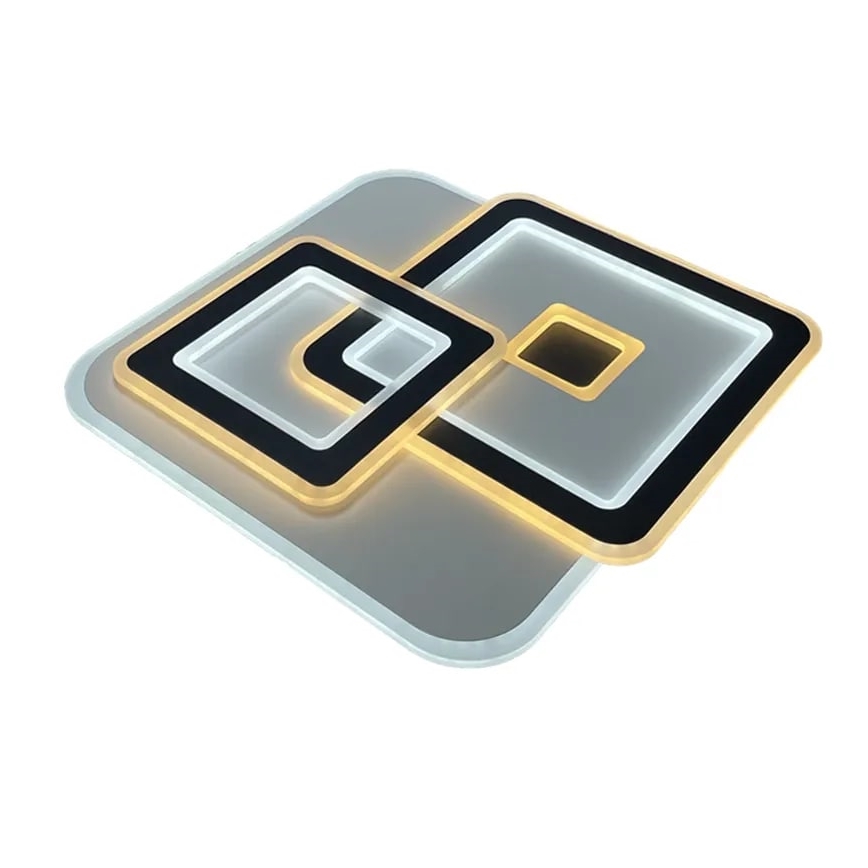 LED Dimbart takarmatur i tak 145W 230V 3000-6500K + fjärrkontroll