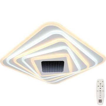 LED Dimbar taklampa LED/150W/230V 3000-6500K 51x51 cm + fjärrkontroll
