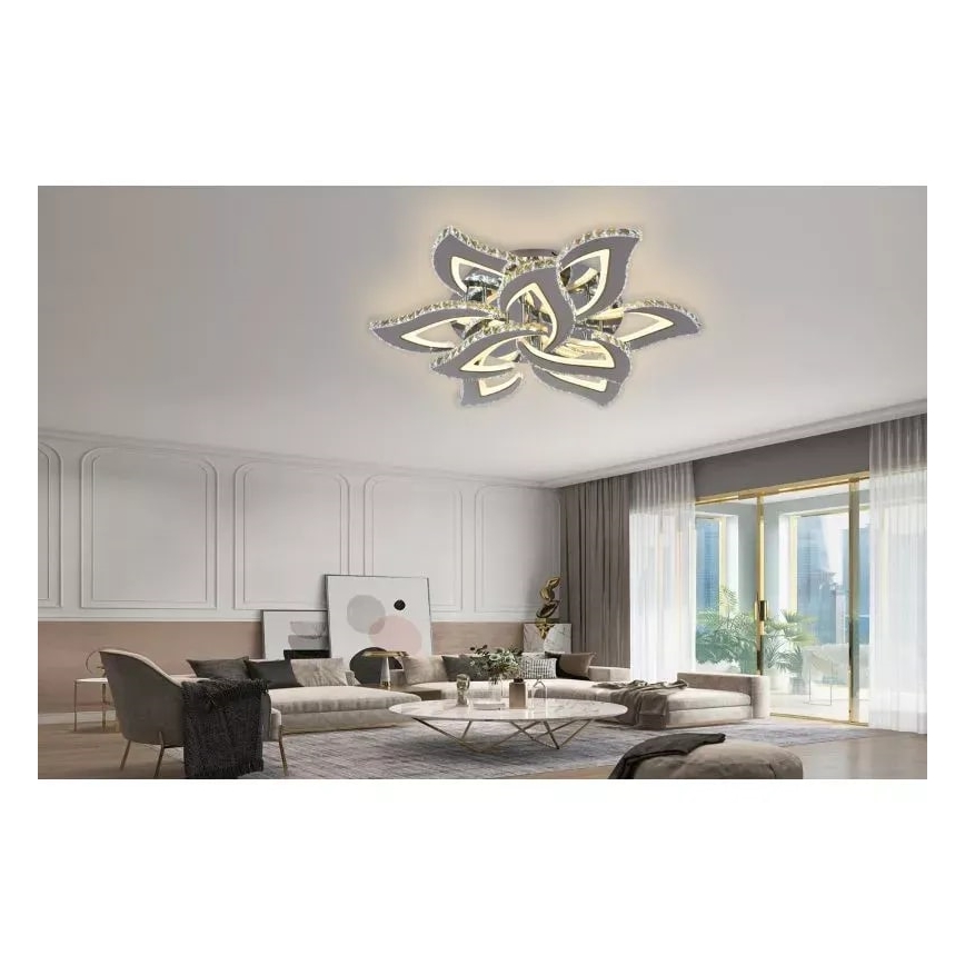LED Dimbart takmonterat takarmatur LED/180W/230V 3000-6500K + fjärrkontroll