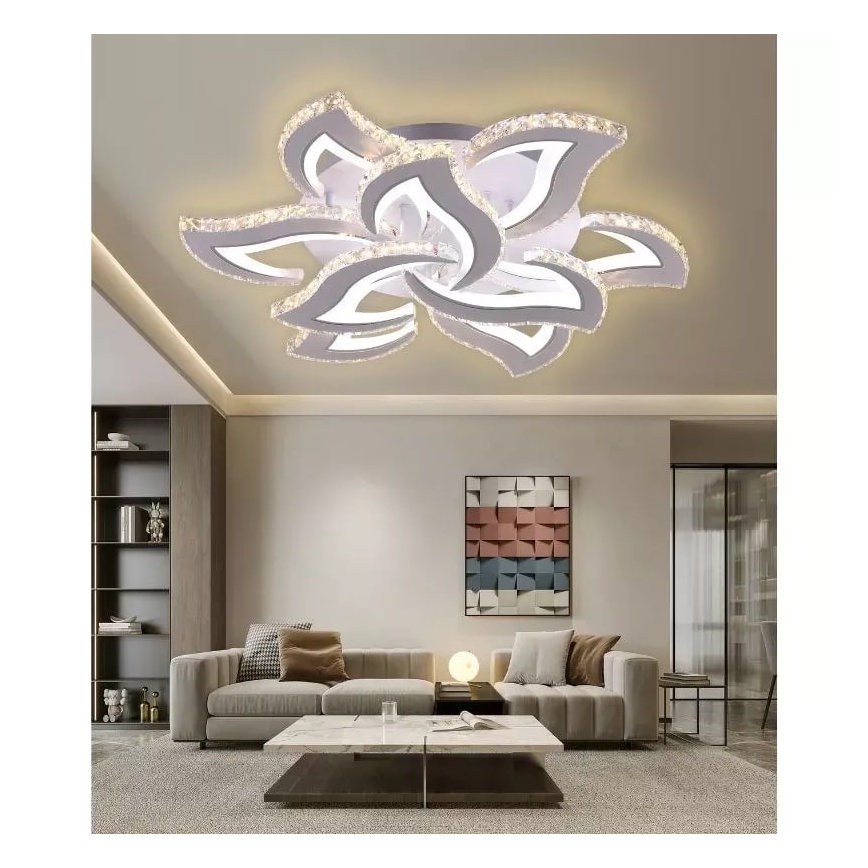 LED Dimbart takmonterat takarmatur LED/180W/230V 3000-6500K + fjärrkontroll