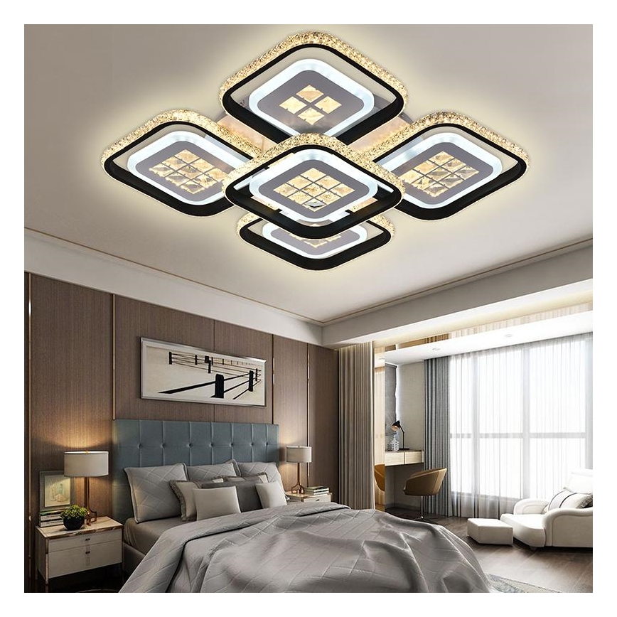 LED Dimbart takmonterat takarmatur LED/180W/230V 3000-6500K + fjärrkontroll