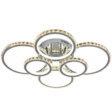 LED Dimbart takmonterat takarmatur LED/205W/230V 3000-6500K + fjärrkontroll