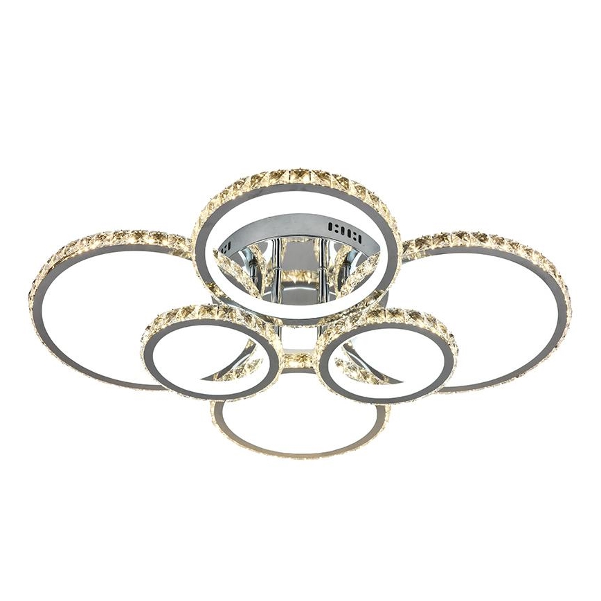 LED Dimbart takmonterat takarmatur LED/205W/230V 3000-6500K + fjärrkontroll