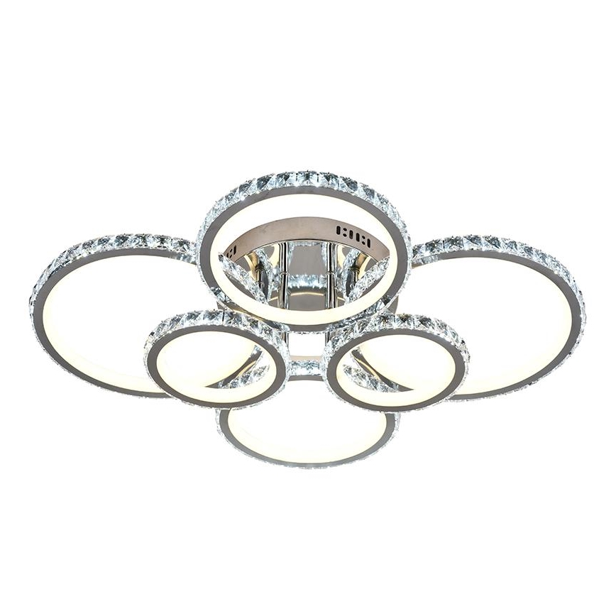 LED Dimbart takmonterat takarmatur LED/205W/230V 3000-6500K + fjärrkontroll