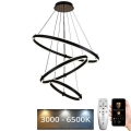 LED dimbar taklampa LED/250W/230V 3000-6500K Ø 80 cm + fjärrkontroll