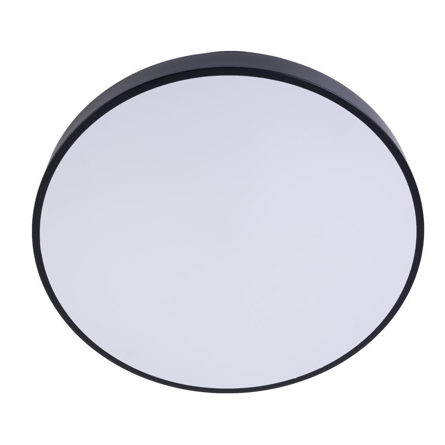 LED Dimbar taklampa LED/30W/230V 3000-6500K diameter 30 cm svart + fjärrkontroll