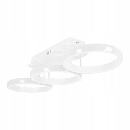 Dimbart LED-takarmatur LED/30W/230V 3000-6500K vit Wi-Fi Tuya + fjärrkontroll