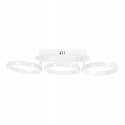 Dimbart LED-takarmatur LED/30W/230V 3000-6500K vit Wi-Fi Tuya + fjärrkontroll