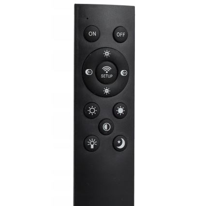 Dimbart LED-takarmatur LED/30W/230V 3000-6500K vit Wi-Fi Tuya + fjärrkontroll