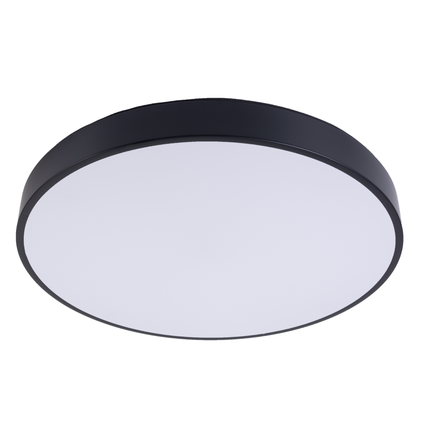 LED Dimbar taklampa LED/40W/230V 3000-6500K diameter 40 cm svart + fjärrkontroll