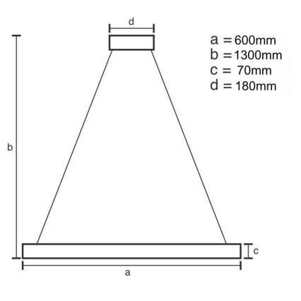 LED Dimbart kristallkrona på kabel LED/40W/230V 3000-6500K guld + fjärrkontroll