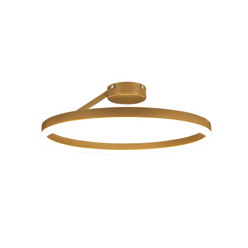 LED Dimbart takmonterat takarmatur LED/40W/230V 3000-6500K guld + fjärrkontroll