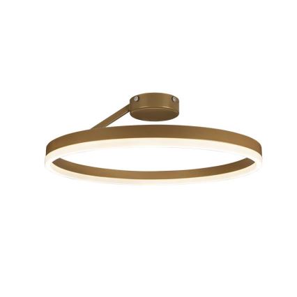 LED Dimbart takmonterat takarmatur LED/40W/230V 3000-6500K guld + fjärrkontroll