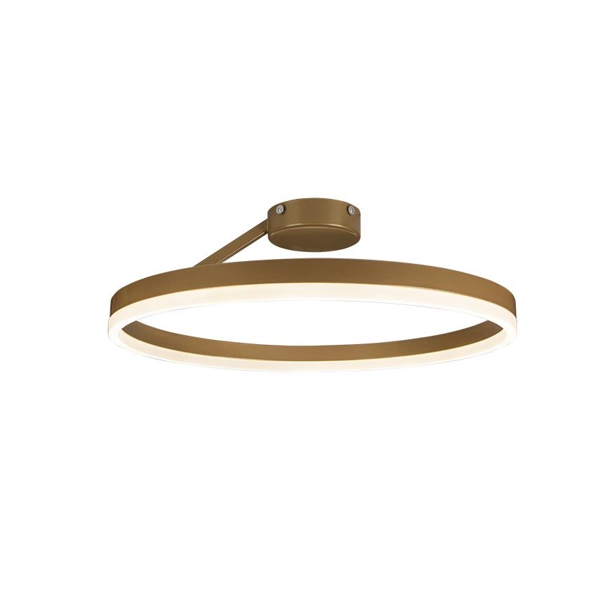 LED Dimbart takmonterat takarmatur LED/40W/230V 3000-6500K guld + fjärrkontroll