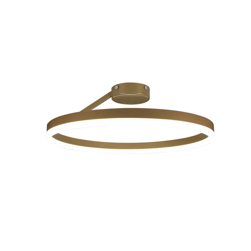 LED Dimbart takmonterat takarmatur LED/40W/230V 3000-6500K guld + fjärrkontroll