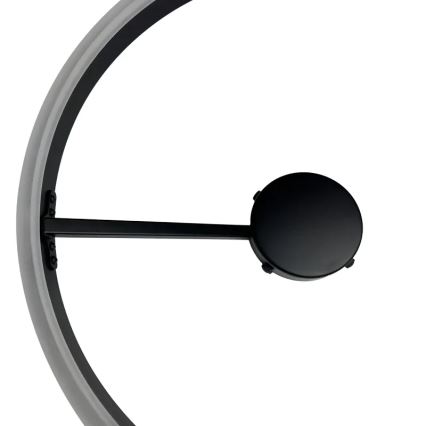 LED Dimbart Takmonterat Taklampa LED/40W/230V 3000-6500K svart + fjärrkontroll