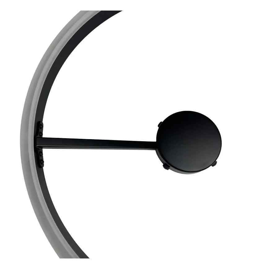 LED Dimbart Takmonterat Taklampa LED/40W/230V 3000-6500K svart + fjärrkontroll