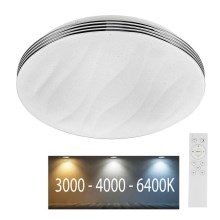 LED Dimbar taklampa LED/40W/230V 3000K/4000K/6500K + fjärrkontroll