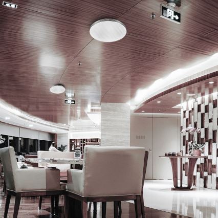 LED Dimbart takarmatur LED/40W/230V 3000K/4000K/6500K Ø 39,5 cm + fjärrkontroll