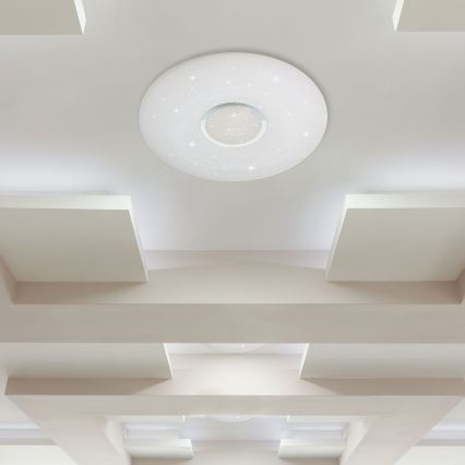 LED Dimbart taklampa LED/40W/230V 3000K/4000K/6500K Ø 49 cm + fjärrkontroll
