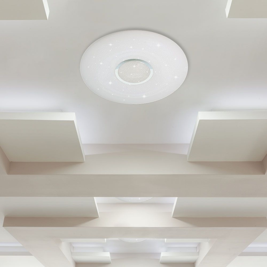 LED Dimbart taklampa LED/40W/230V 3000K/4000K/6500K Ø 49 cm + fjärrkontroll