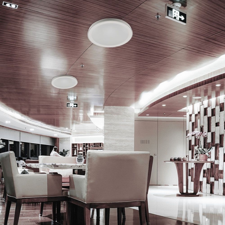 LED Dimbar taklampa LED/40W/230V 3000K/4000K/6500K Ø 51 cm + fjärrkontroll