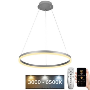 LED dimbar taklampa LED/42W/230V 3000-6500K Ø 60 cm + fjärrkontroll